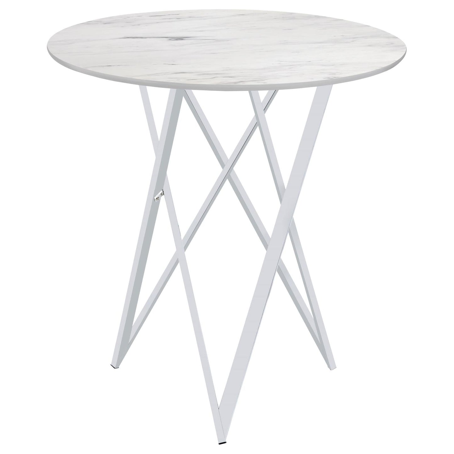 Terrell Brass 2-Tier Mirrored Serving Cart - 183526 - Luna Furniture - Dallas Store