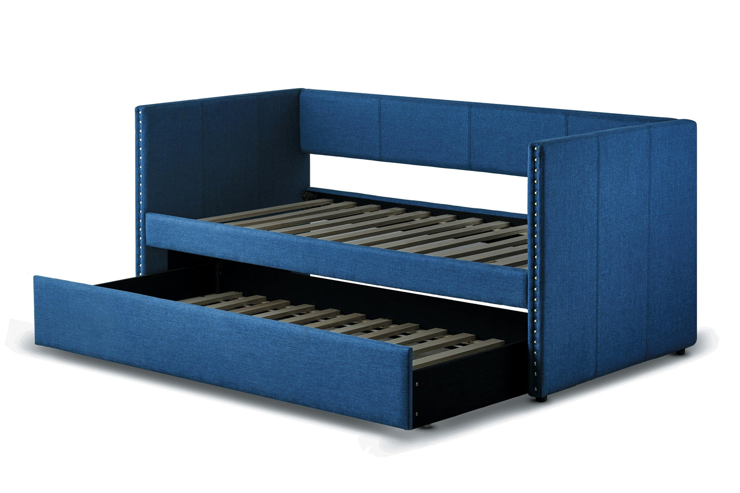 Therese Blue Daybed with Trundle - SET | 4969BU-A | 4969BU-B - Luna Furniture - Dallas Store