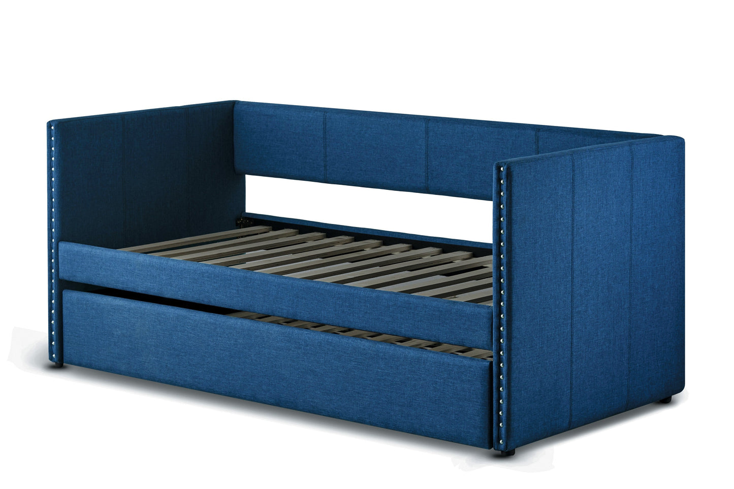 Therese Blue Daybed with Trundle - SET | 4969BU-A | 4969BU-B - Luna Furniture - Dallas Store