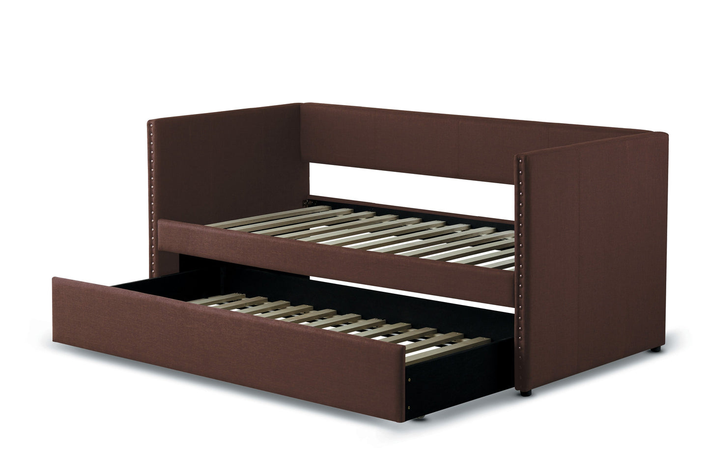 Therese Chocolate Daybed with Trundle - SET | 4969CH-A | 4969CH-B - Luna Furniture - Dallas Store