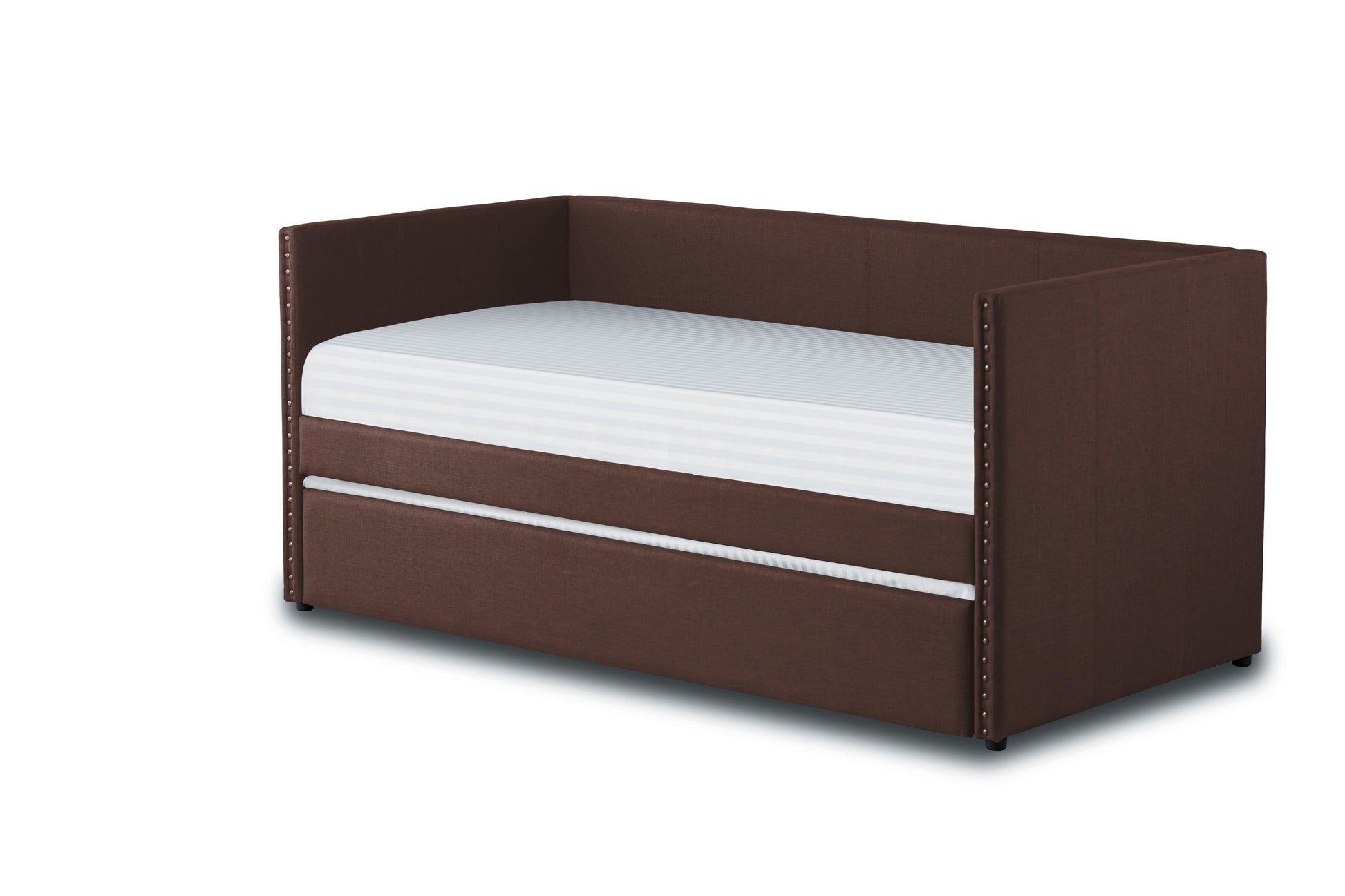 Therese Chocolate Daybed with Trundle - SET | 4969CH-A | 4969CH-B - Luna Furniture - Dallas Store