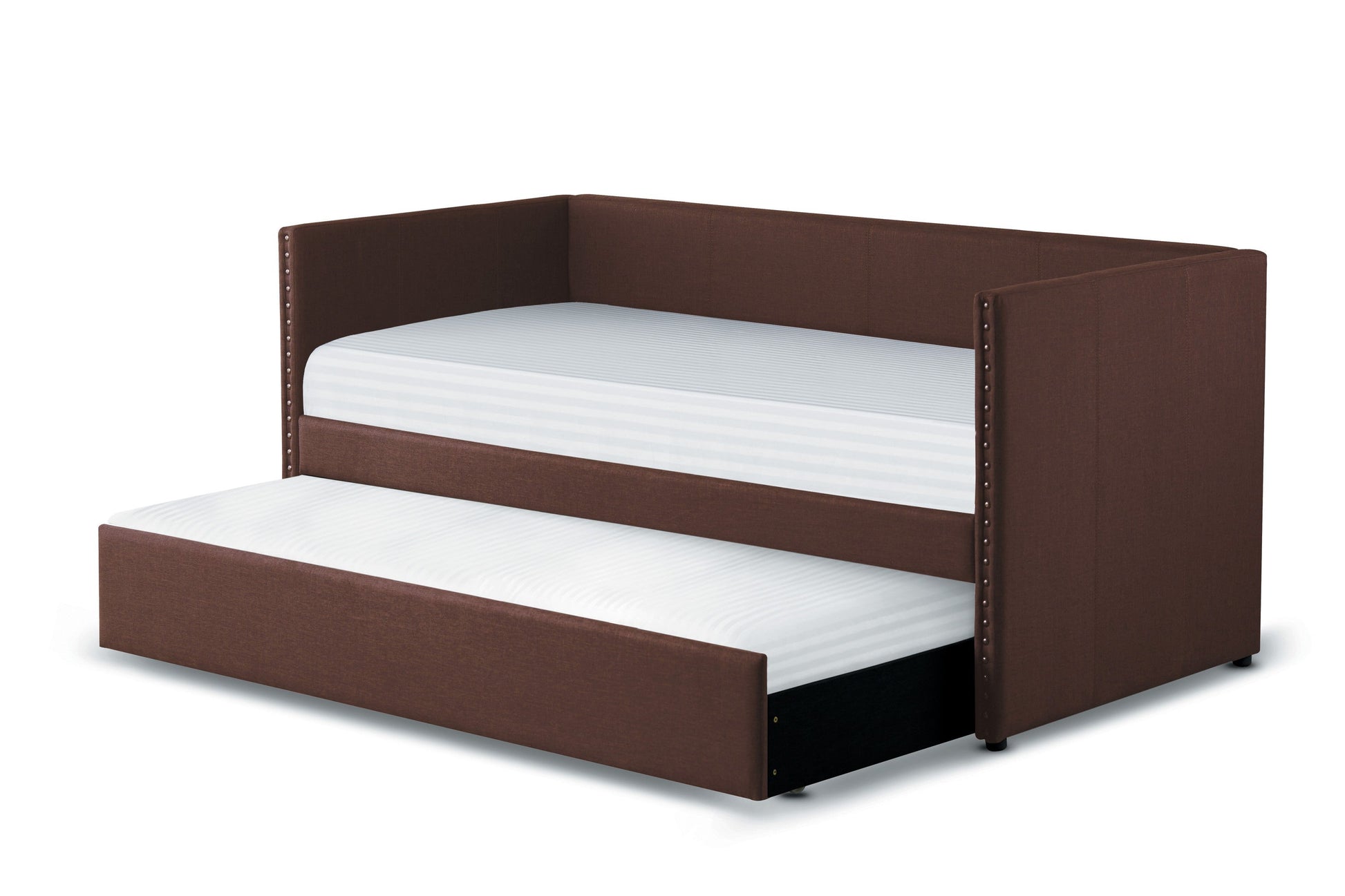 Therese Chocolate Daybed with Trundle - SET | 4969CH-A | 4969CH-B - Luna Furniture - Dallas Store