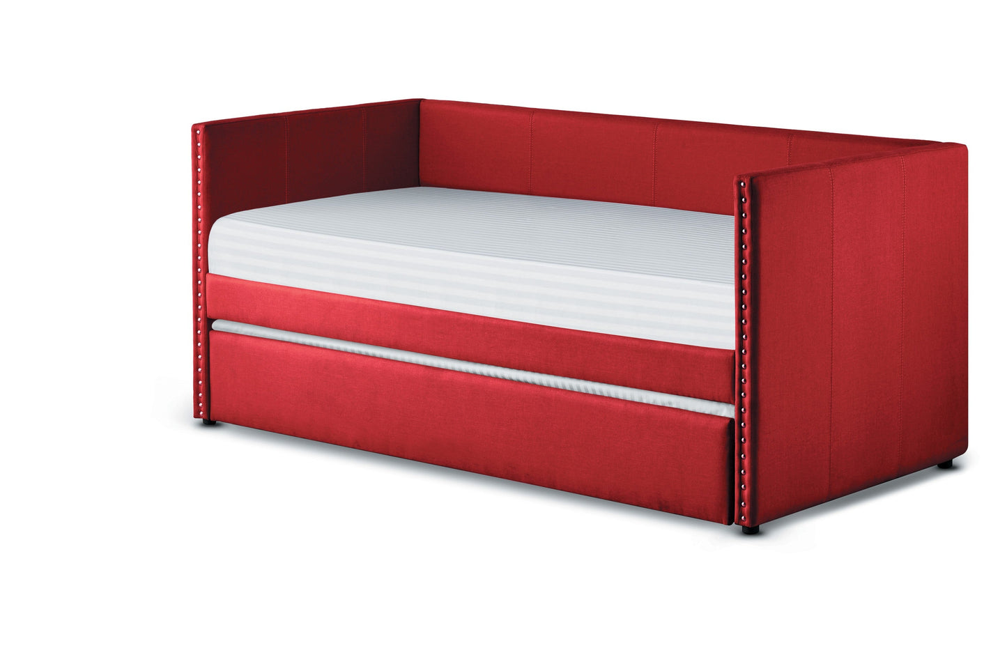Therese Red Daybed with Trundle - SET | 4969RD-A | 4969RD-B - Luna Furniture - Dallas Store