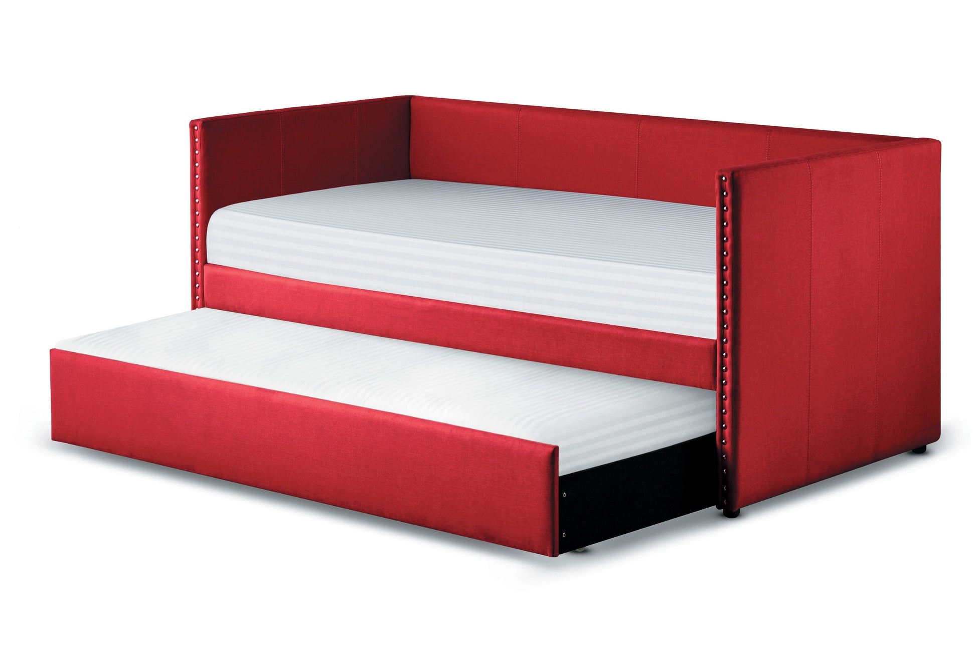 Therese Red Daybed with Trundle - SET | 4969RD-A | 4969RD-B - Luna Furniture - Dallas Store