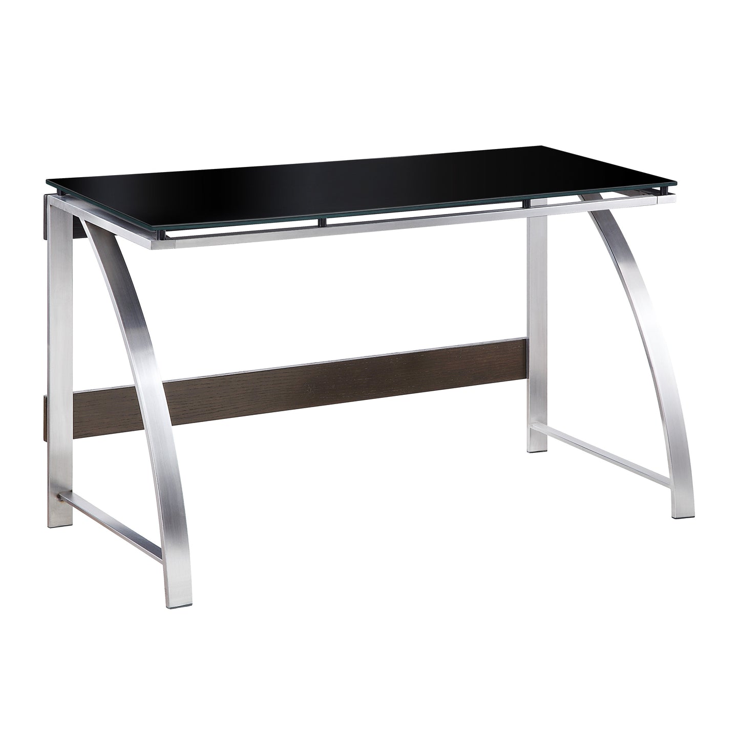 Tioga Espresso/Chrome Writing Desk - 3533-15 - Luna Furniture - Dallas Store
