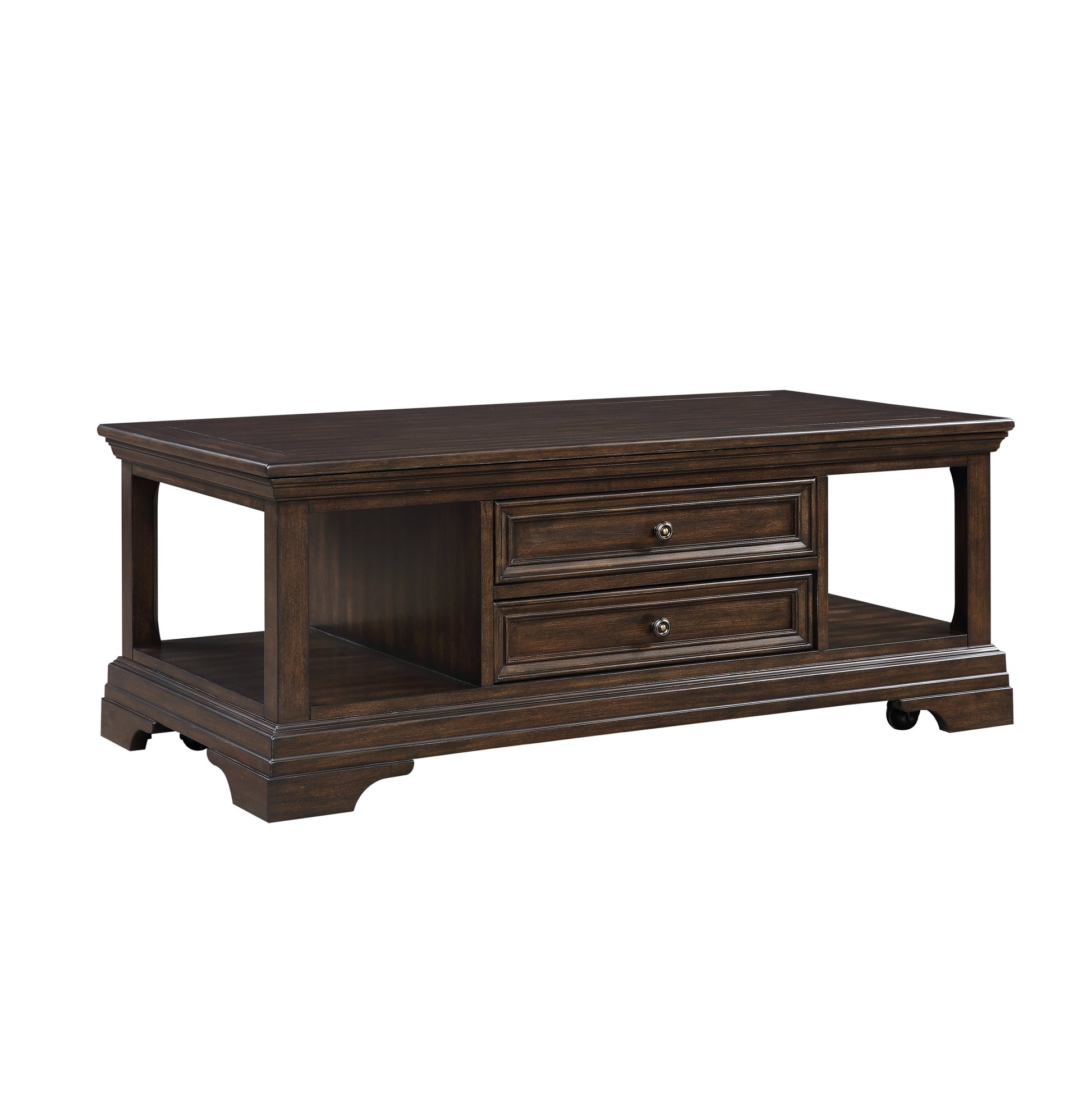 Tobias Espresso Lift Top Cocktail Table - 3681-30 - Luna Furniture - Dallas Store