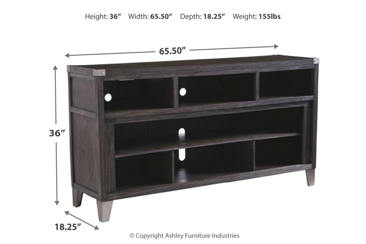 Todoe Gray 65" TV Stand - W901-68 - Luna Furniture - Dallas Store