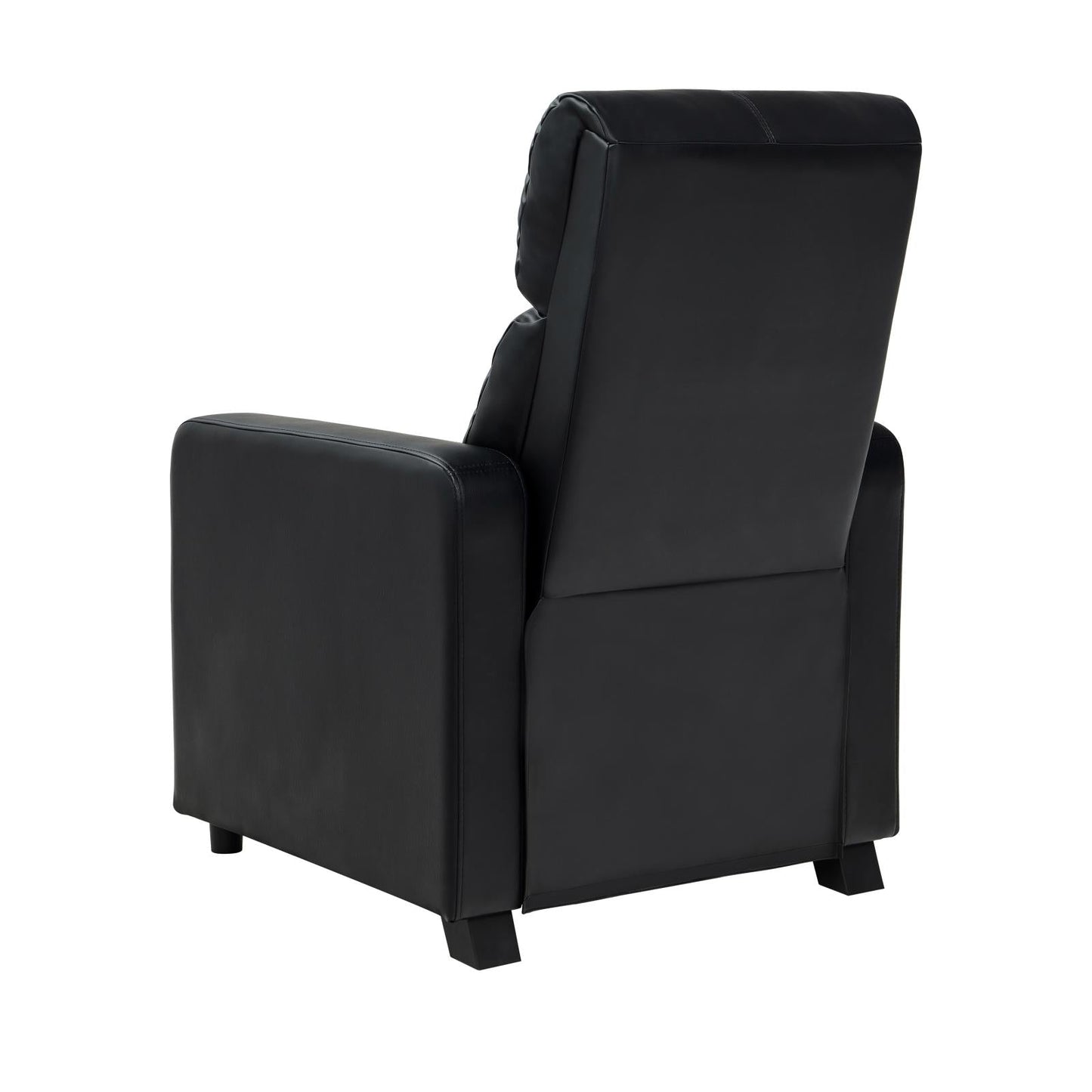 Toohey Home Theater Push Back Recliner Black - 600181 - Luna Furniture - Dallas Store