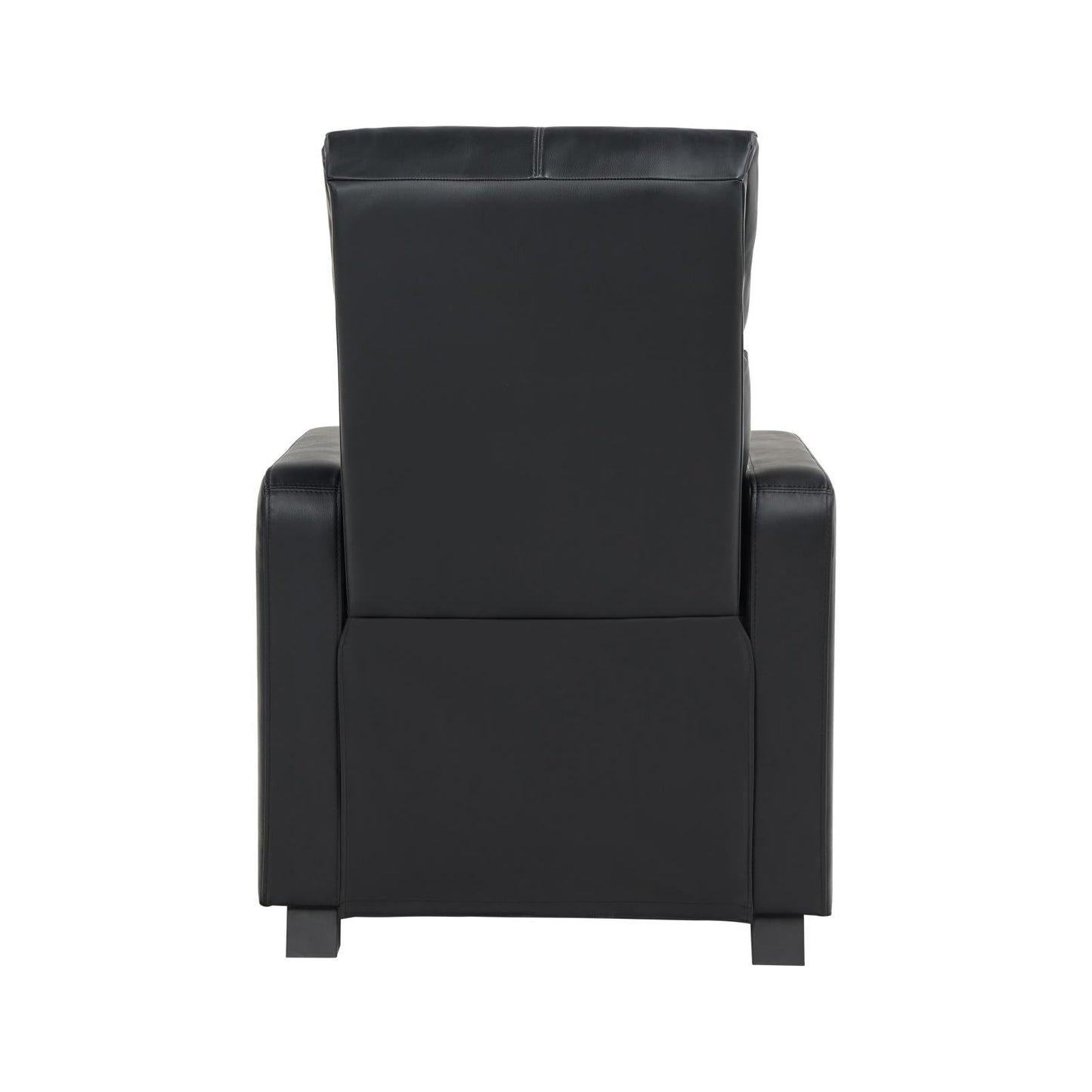 Toohey Home Theater Push Back Recliner Black - 600181 - Luna Furniture - Dallas Store