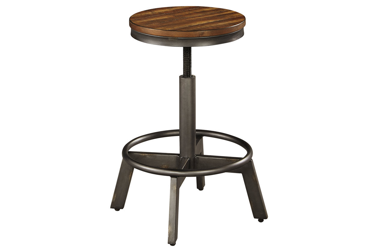 Torjin Brown/Gray Counter Height Stool, Set of 2 - D440-024 - Luna Furniture - Dallas Store