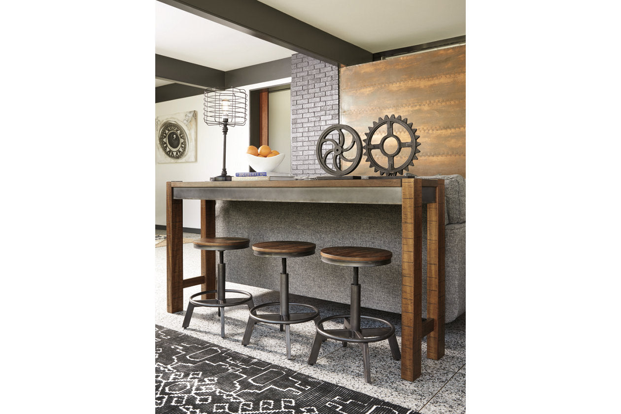 Torjin Brown/Gray Counter Height Stool, Set of 2 - D440-024 - Luna Furniture - Dallas Store