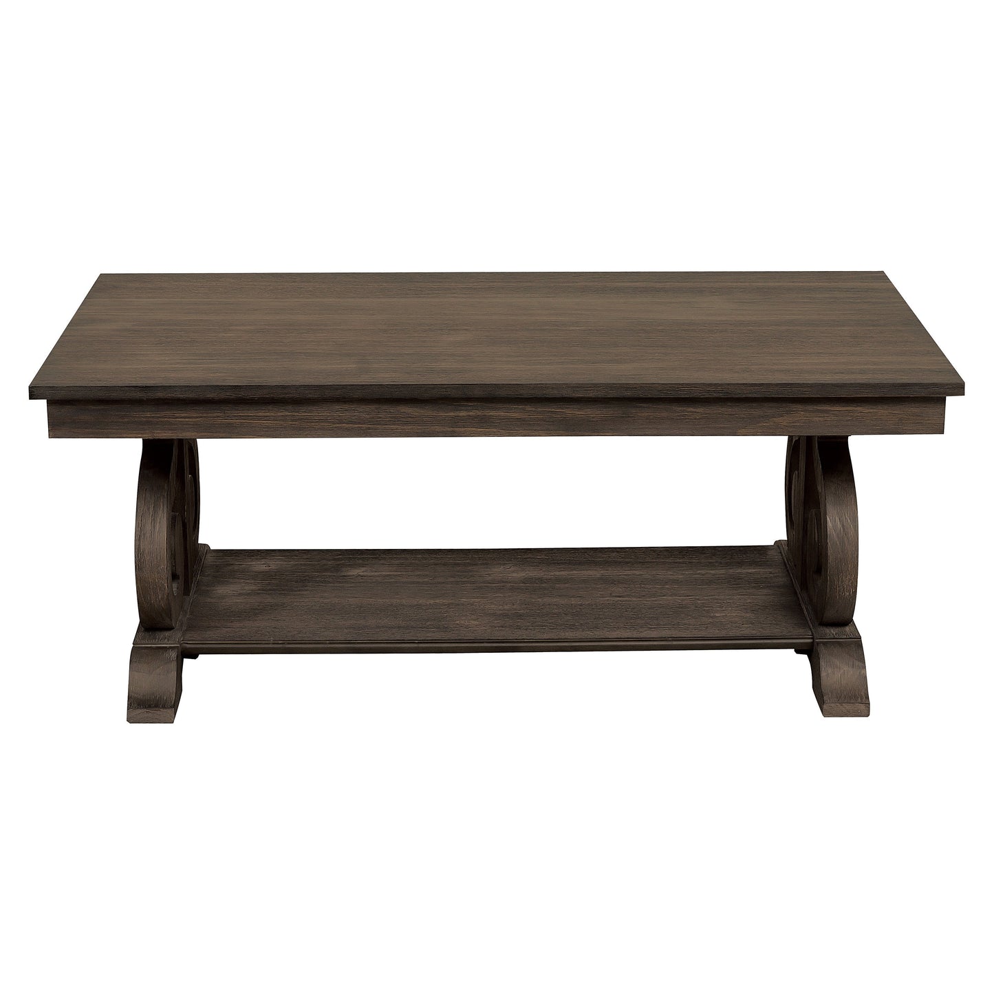 Toulon Dark Oak Cocktail Table - 5438-30 - Luna Furniture - Dallas Store