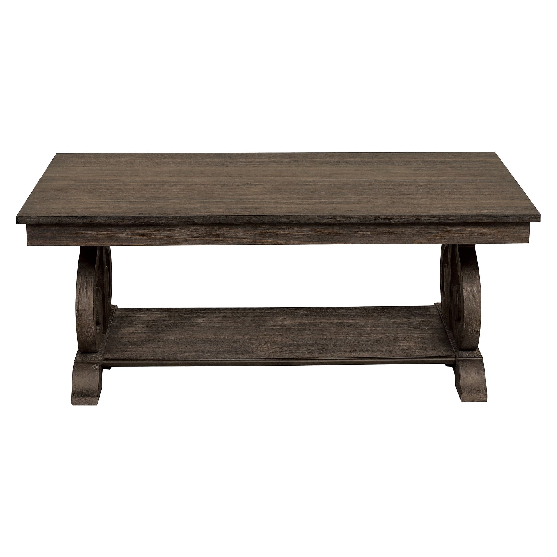 Toulon Dark Oak Cocktail Table - 5438-30 - Luna Furniture - Dallas Store