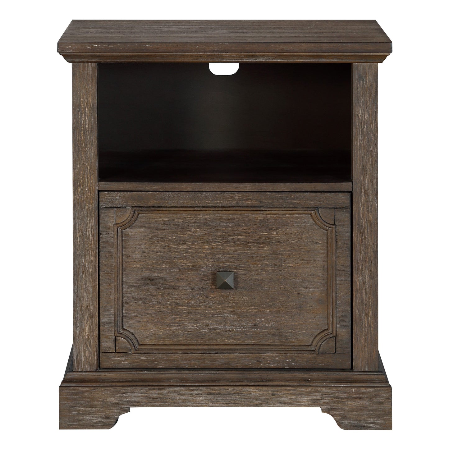 Toulon Dark Oak File Cabinet - 5438-18 - Luna Furniture - Dallas Store