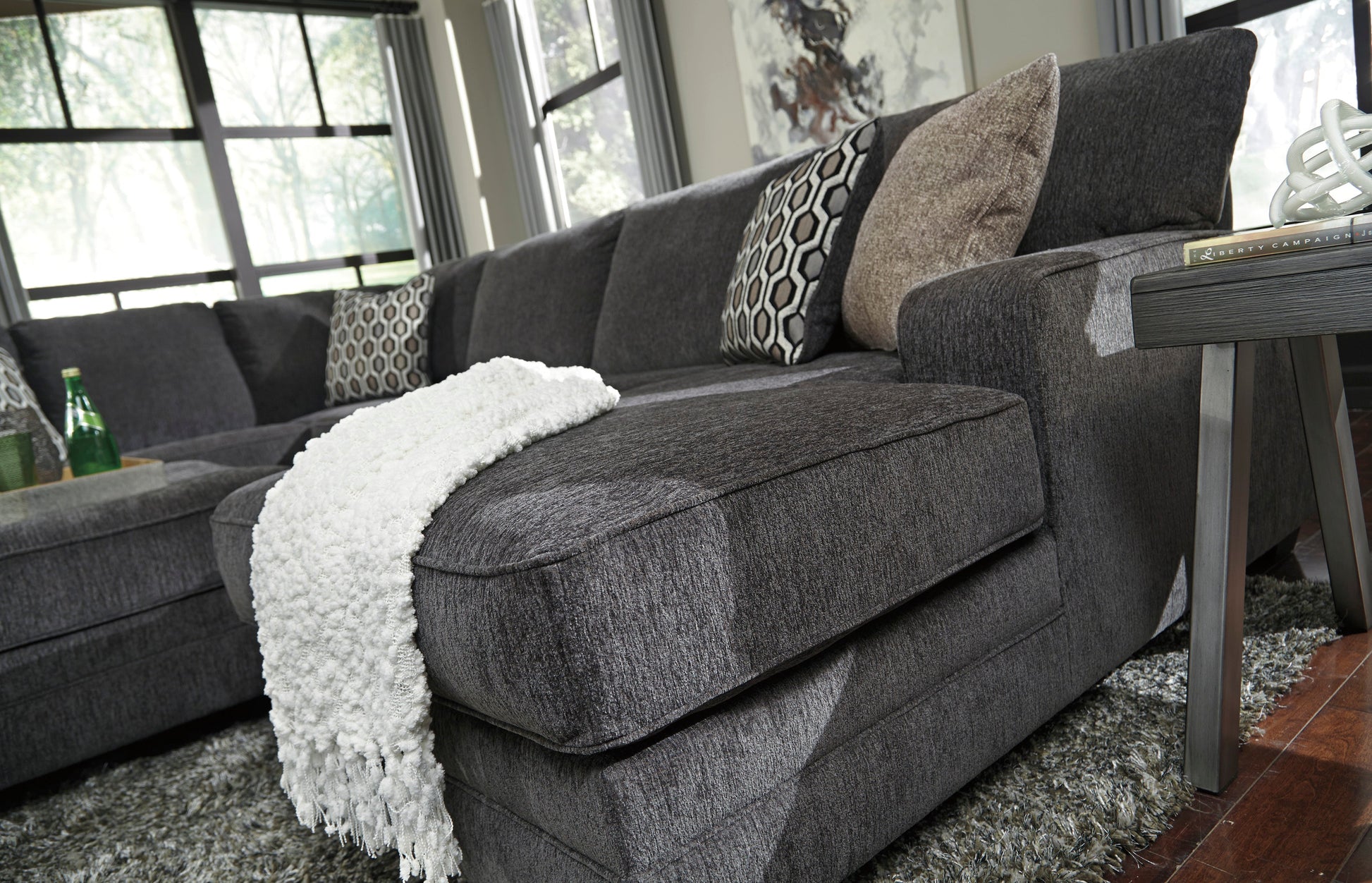 Tracling Slate RAF Sectional - SET | 7260017 | 7260034 | 7260066 | 7260008 - Luna Furniture - Dallas Store