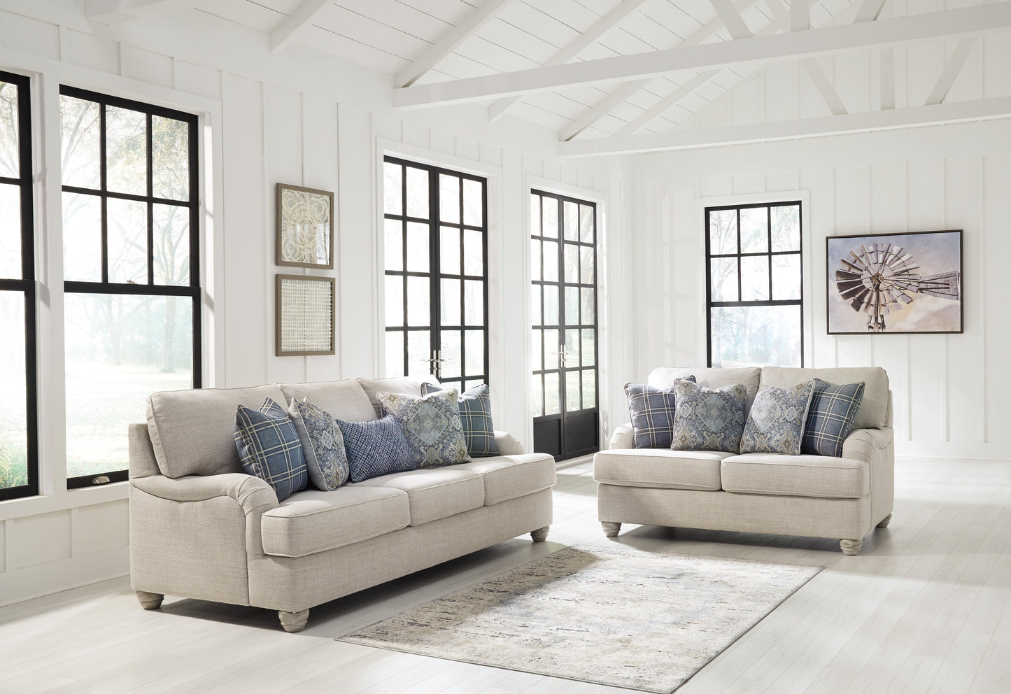 Traemore Linen Living Room Set - SET | 2740338 | 2740335 | 2740321 - Luna Furniture - Dallas Store