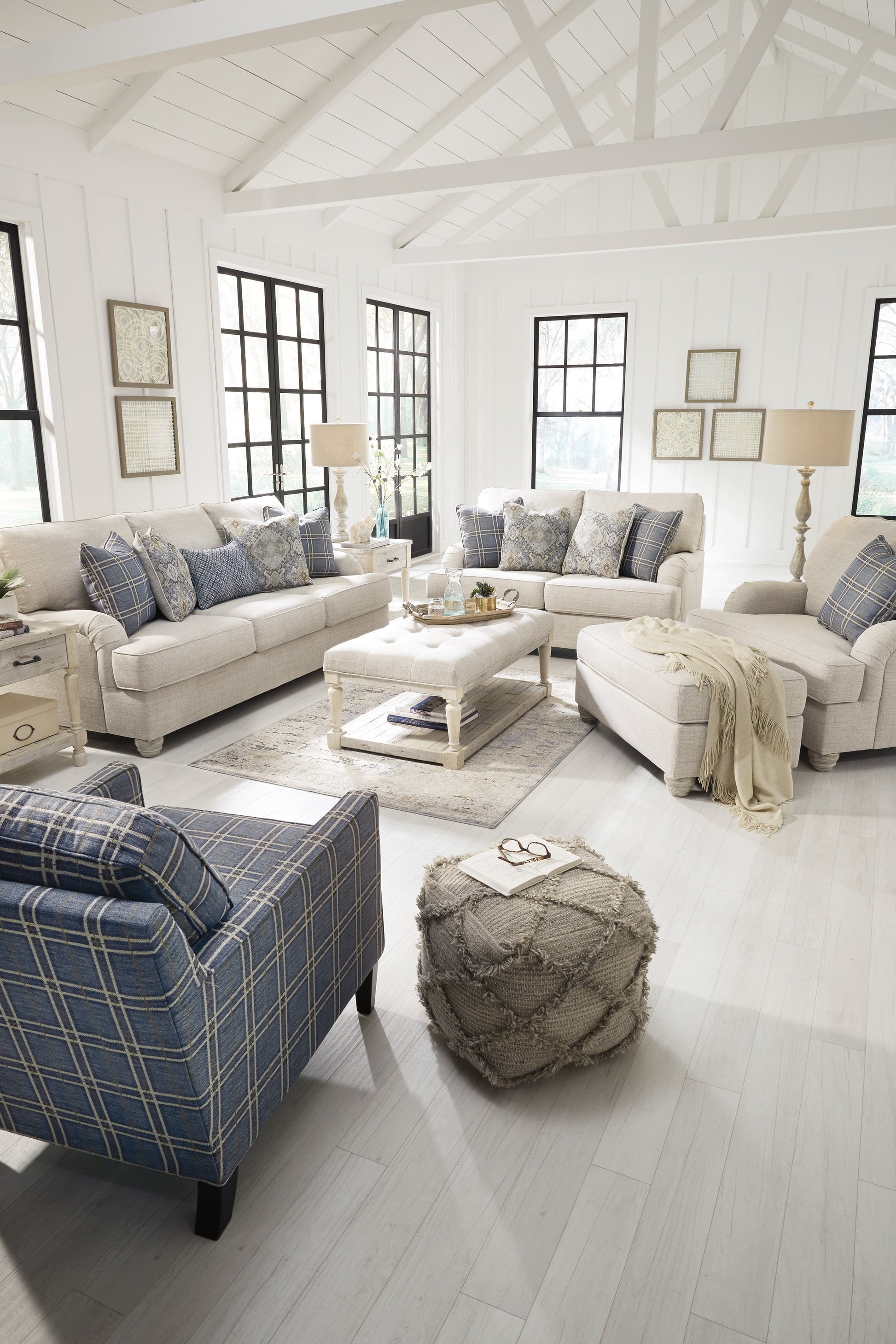 Traemore Linen Living Room Set - SET | 2740338 | 2740335 | 2740321 - Luna Furniture - Dallas Store