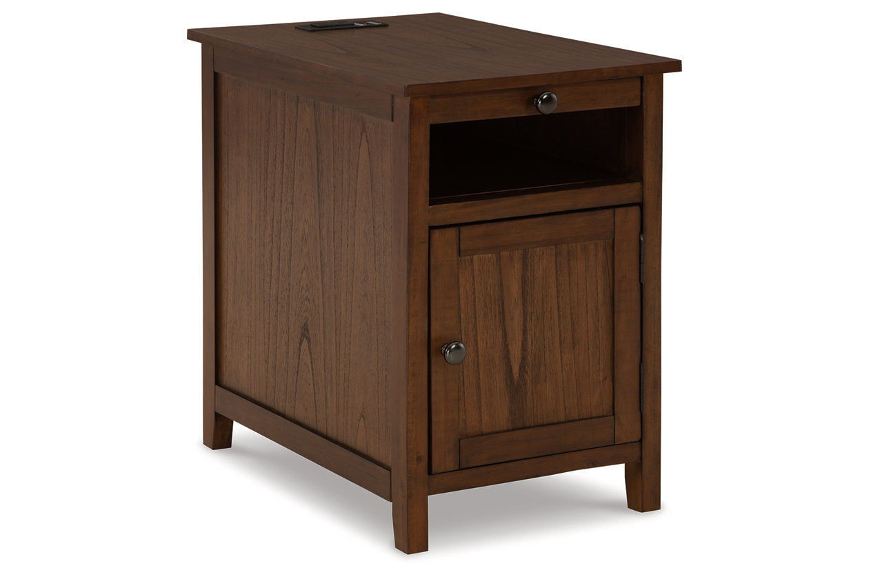 Treytown Brown Chairside End Table - T300-117 - Luna Furniture - Dallas Store