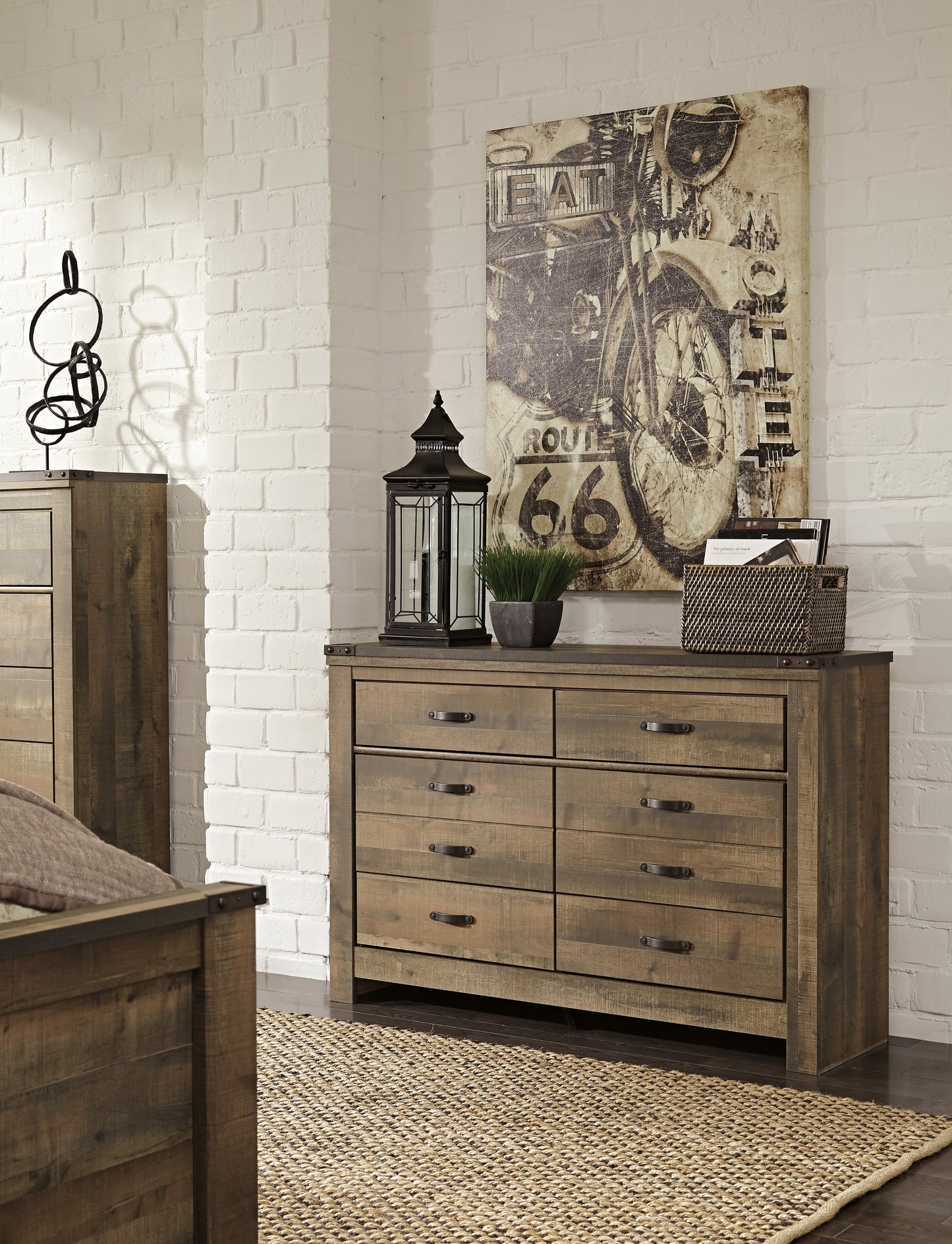 Trinell Brown Dresser - B446-31 - Luna Furniture - Dallas Store