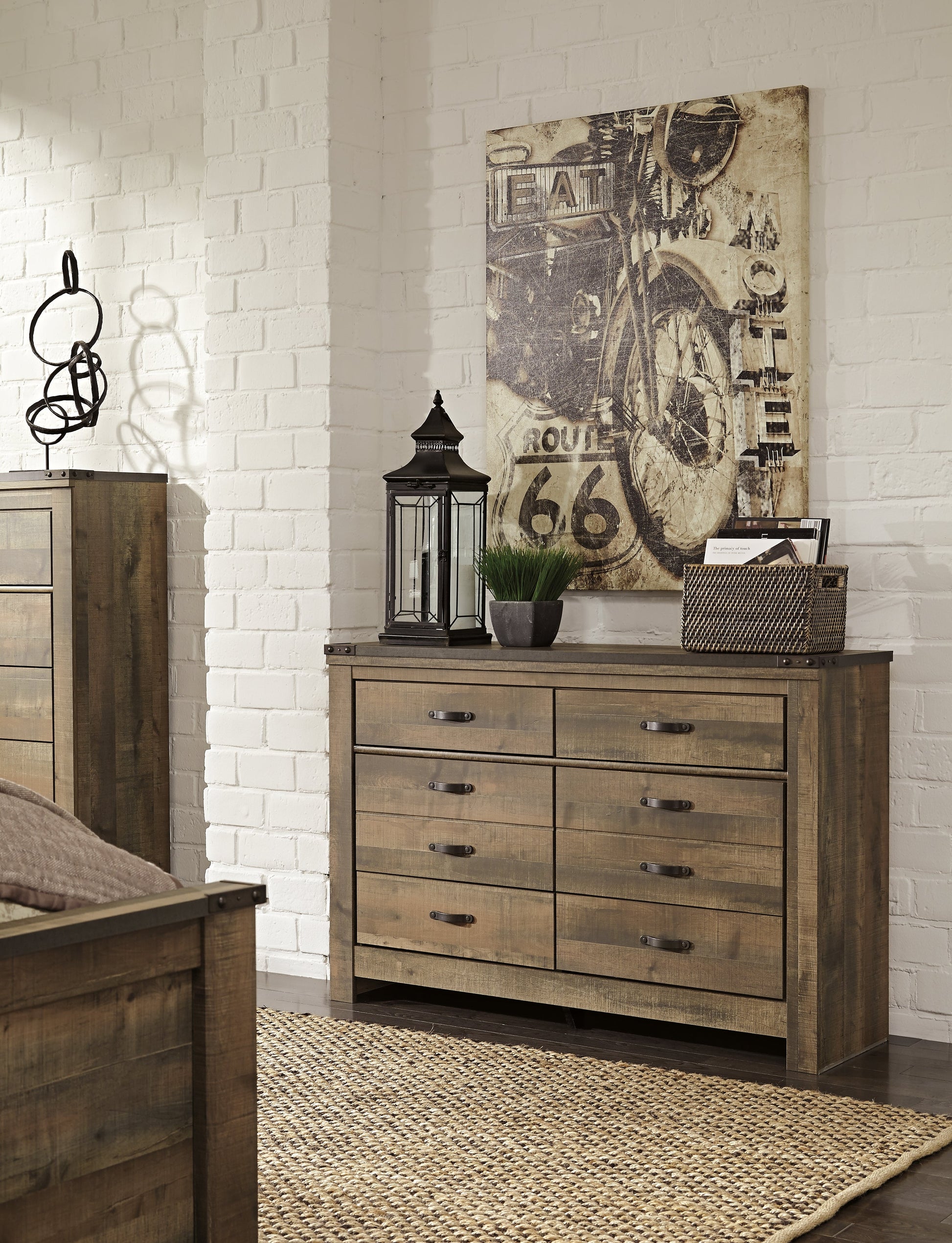 Trinell Brown Dresser - B446-31 - Luna Furniture - Dallas Store