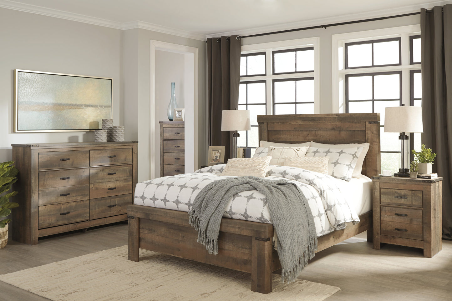 Trinell Brown Dresser - B446-31 - Luna Furniture - Dallas Store