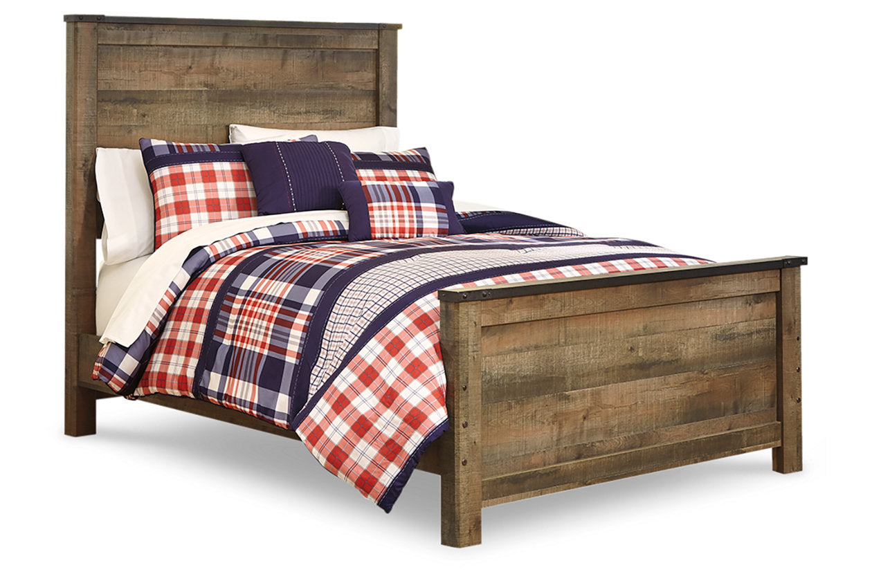 Trinell Brown Full Panel Bed - SET | B446-84 | B446-86 | B446-87 - Luna Furniture - Dallas Store