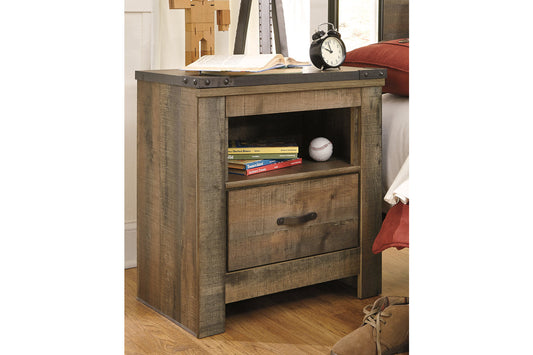 Trinell Brown Nightstand - B446-91 - Luna Furniture - Dallas Store