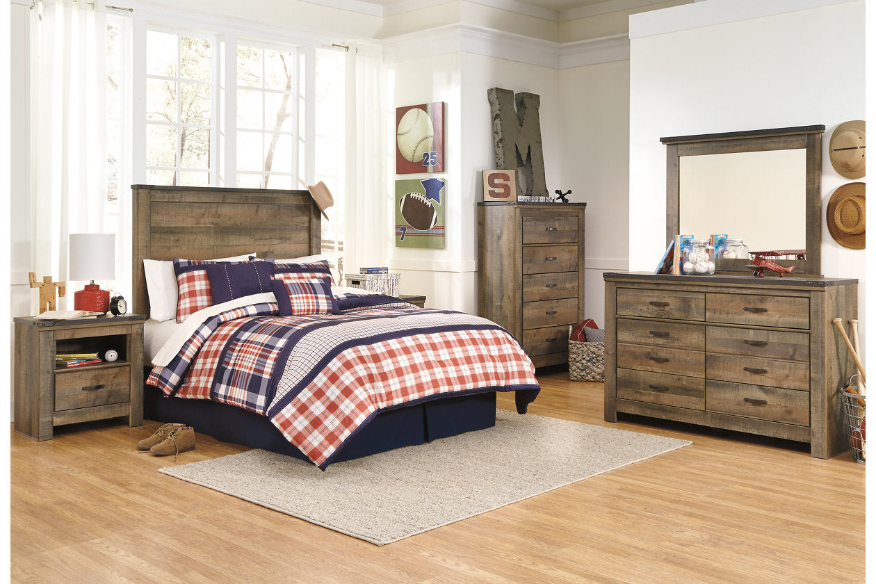 Trinell Brown Nightstand - B446-91 - Luna Furniture - Dallas Store