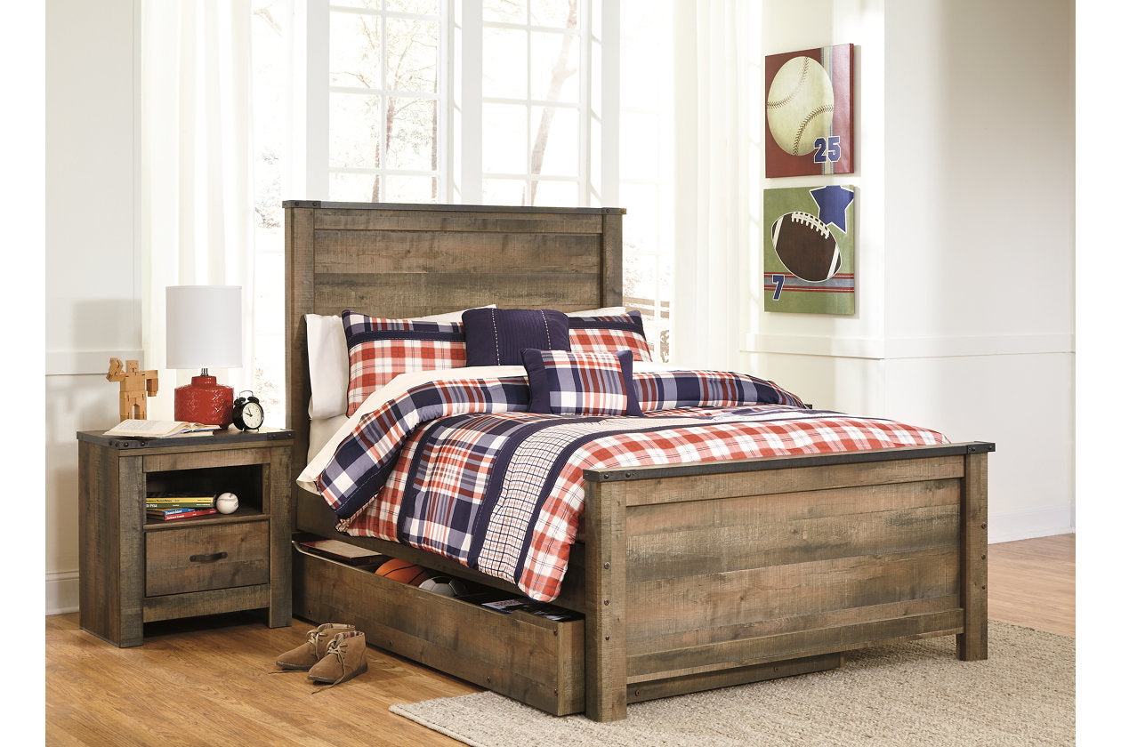 Trinell Brown Nightstand - B446-91 - Luna Furniture - Dallas Store