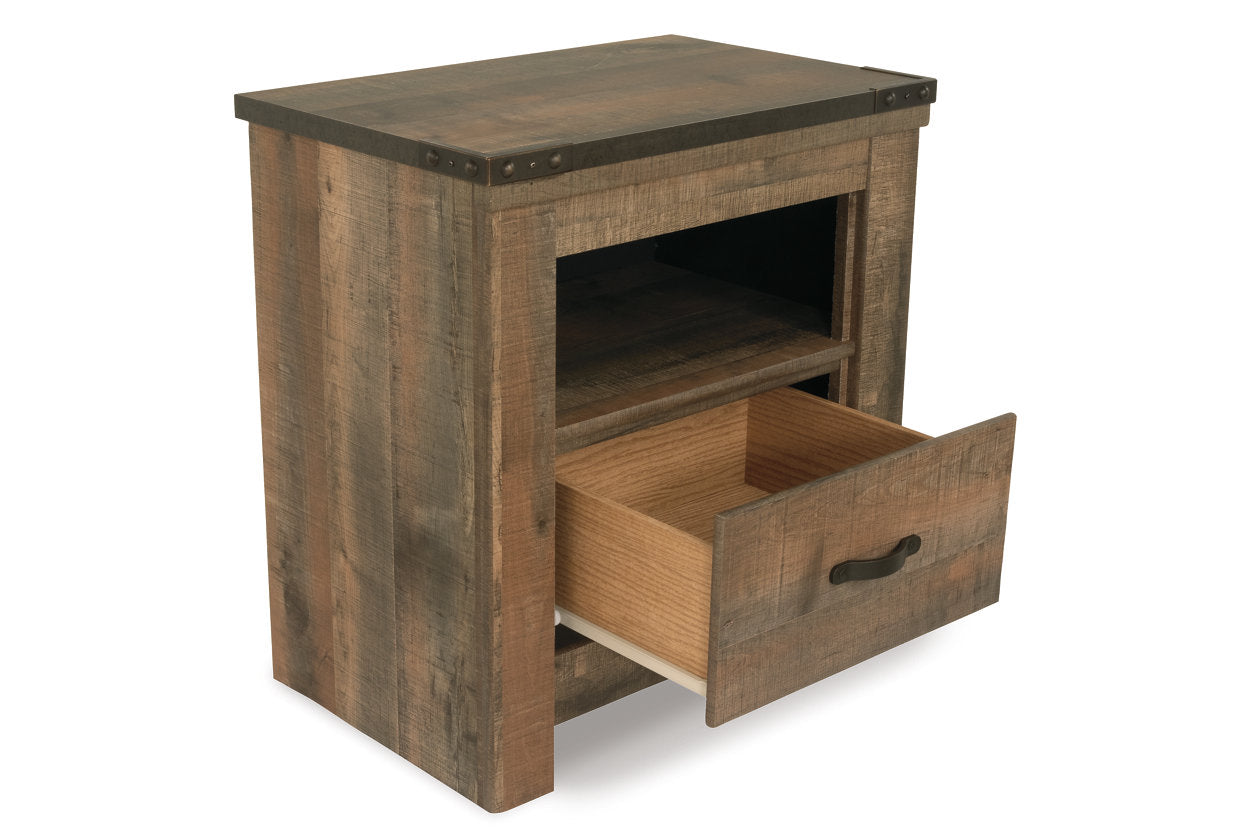 Trinell Brown Nightstand - B446-91 - Luna Furniture - Dallas Store