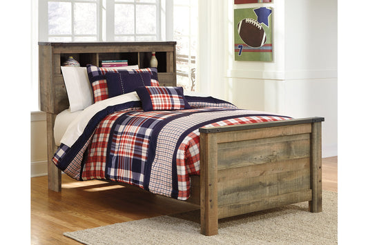 Trinell Brown Twin Bookcase Bed - SET | B446-52 | B446-63 | B446-83 - Luna Furniture - Dallas Store
