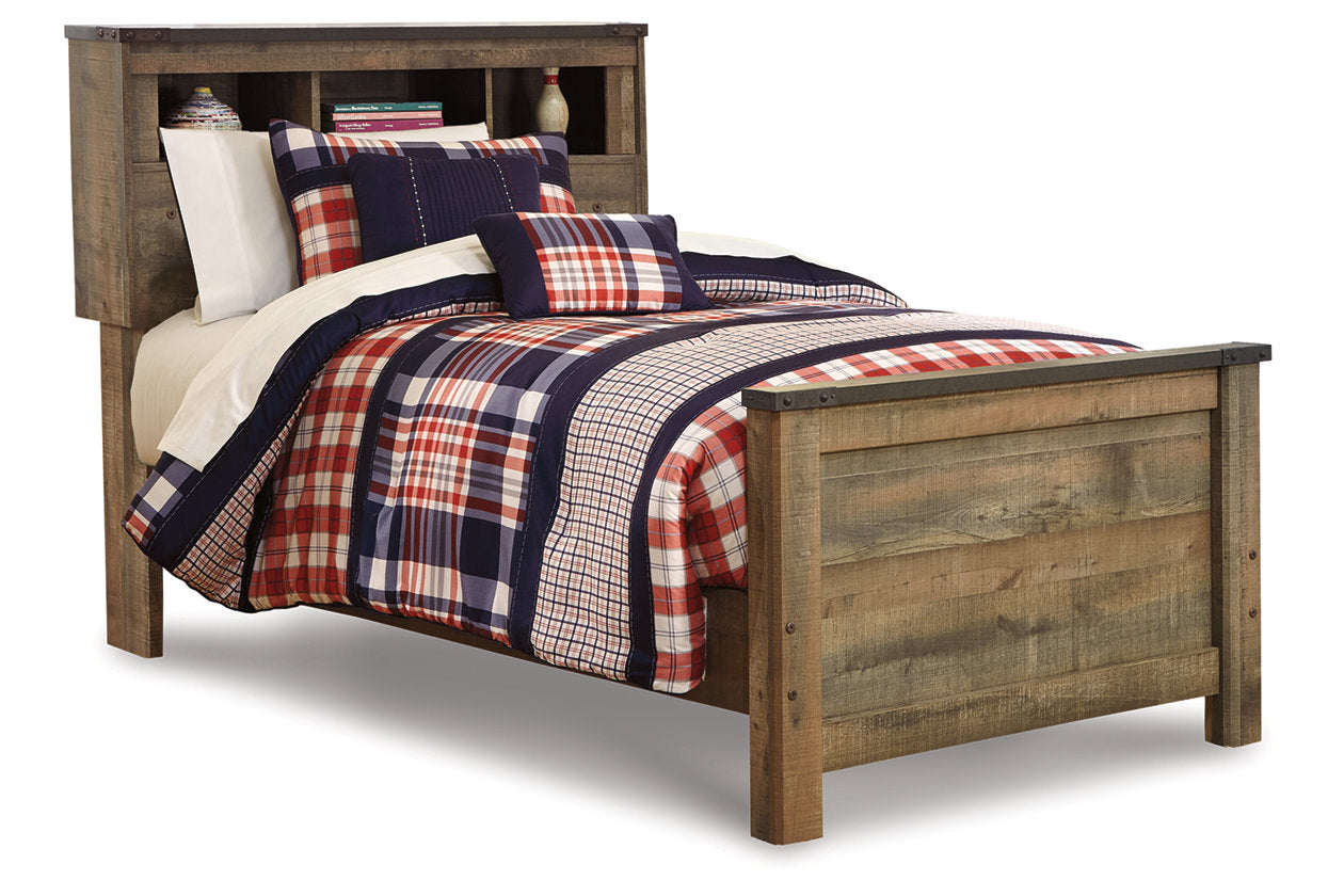 Trinell Brown Twin Bookcase Bed - SET | B446-52 | B446-63 | B446-83 - Luna Furniture - Dallas Store