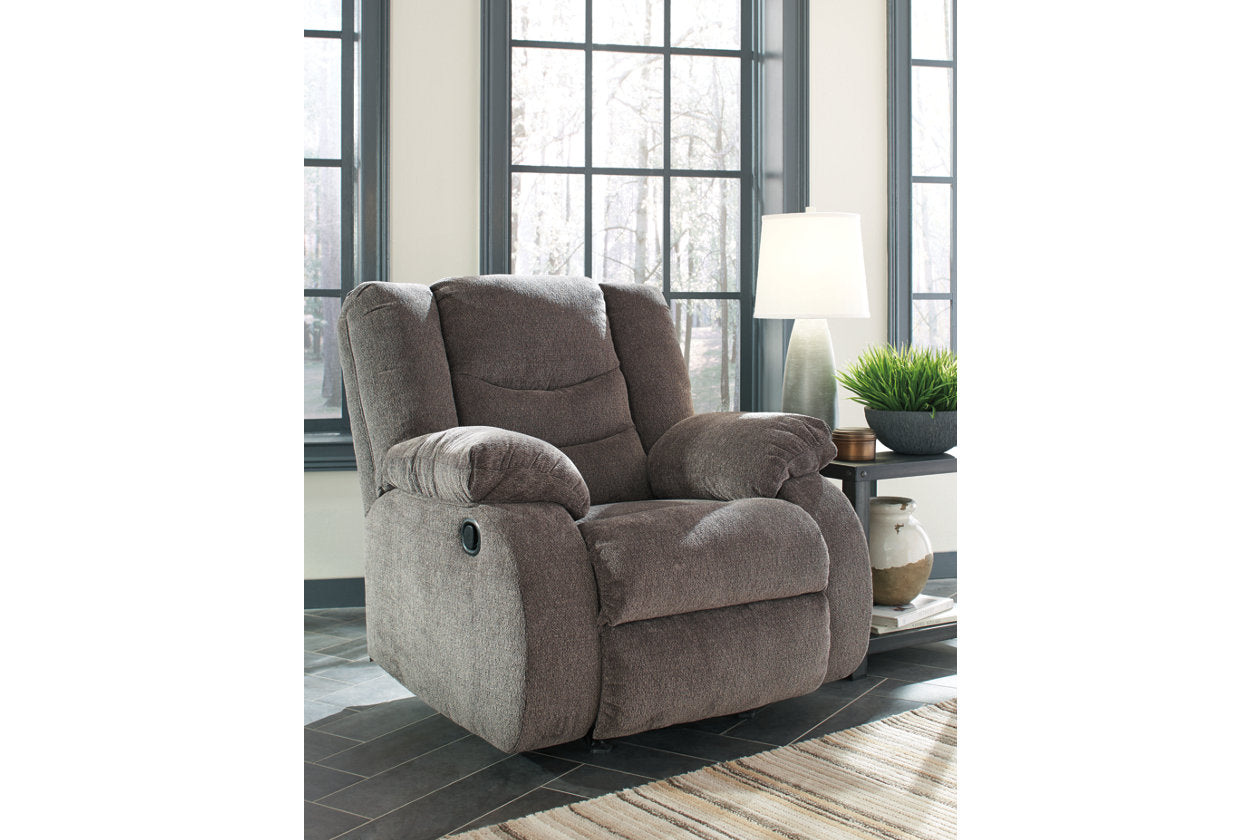 Tulen Gray Recliner - 9860625 - Luna Furniture - Dallas Store