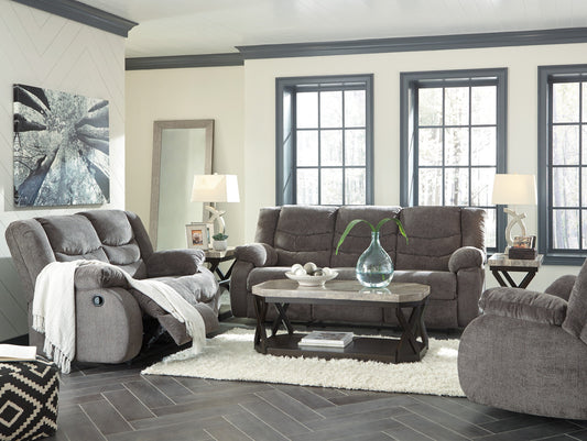 Tulen Gray Reclining Living Room Set - SET | 9860688 | 9860686 | 9860625 - Luna Furniture - Dallas Store