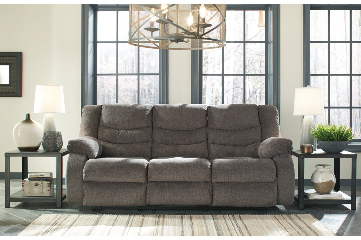 Tulen Gray Reclining Sofa - 9860688 - Luna Furniture - Dallas Store