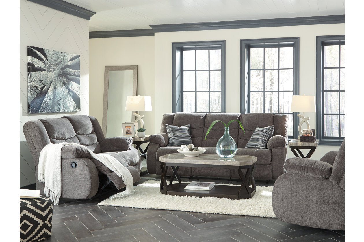 Tulen Gray Reclining Sofa - 9860688 - Luna Furniture - Dallas Store
