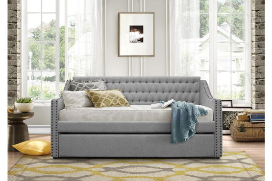 Tulney Gray Daybed with Trundle - SET | 4966-A | 4966-B - Luna Furniture - Dallas Store