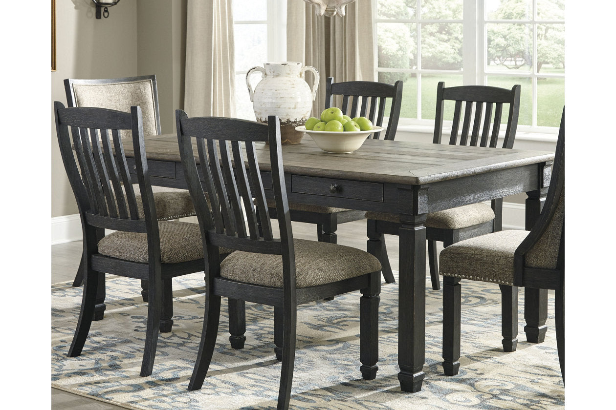 Tyler Creek Black/Gray Dining Table - D736-25 - Luna Furniture - Dallas Store