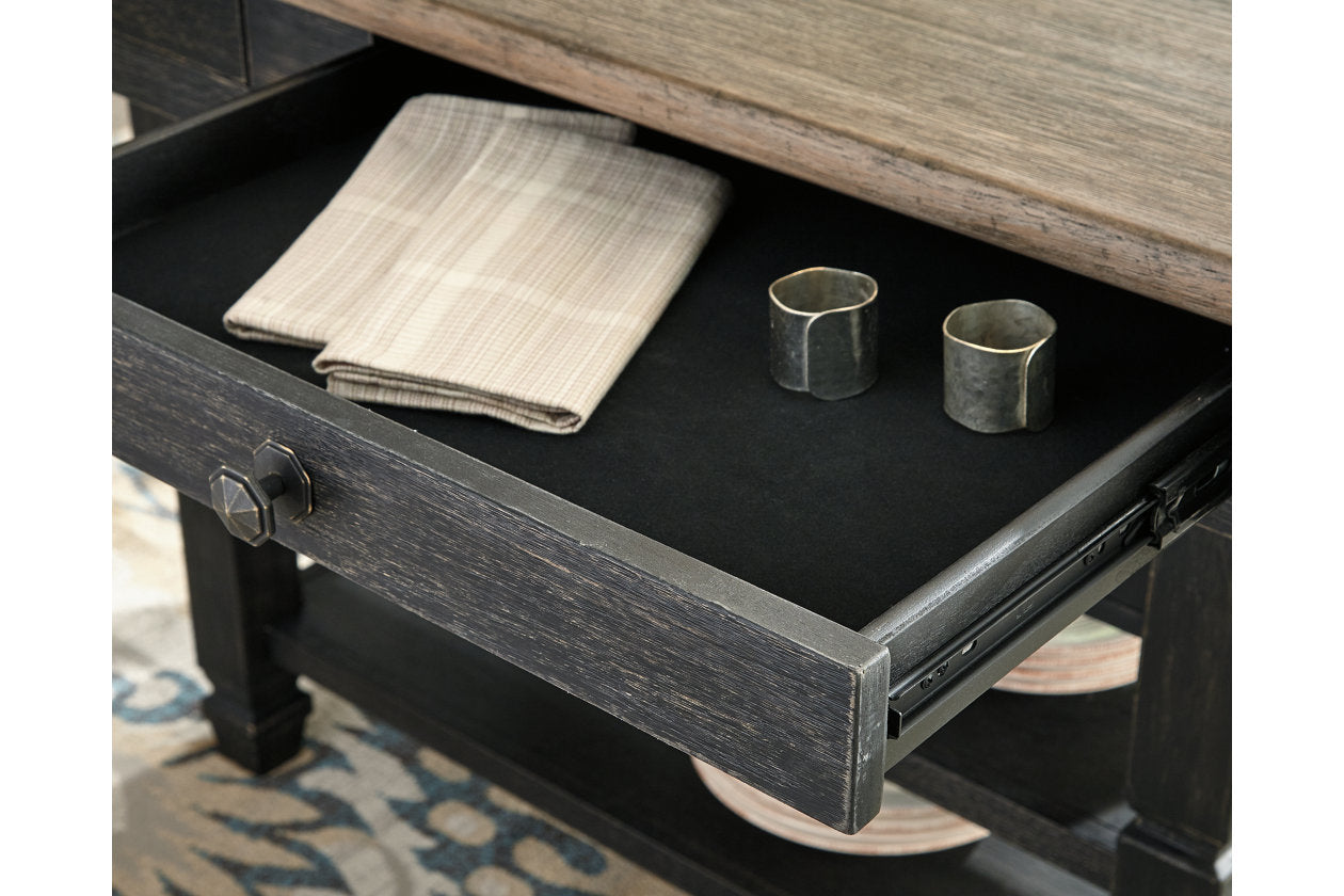 Tyler Creek Black/Gray Dining Table - D736-25 - Luna Furniture - Dallas Store