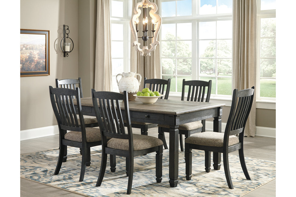 Tyler Creek Black/Gray Dining Table - D736-25 - Luna Furniture - Dallas Store