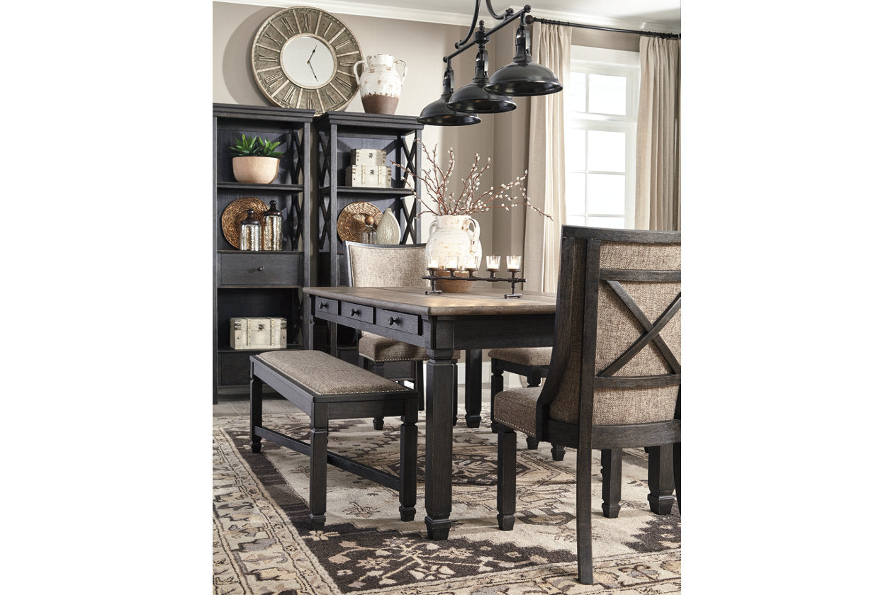 Tyler Creek Black/Gray Dining Table - D736-25 - Luna Furniture - Dallas Store