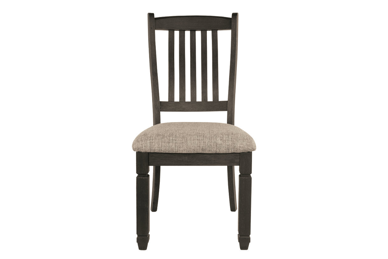 Tyler Creek Black/Grayish Brown Dining Chair, Set of 2 - D736-01 - Luna Furniture - Dallas Store