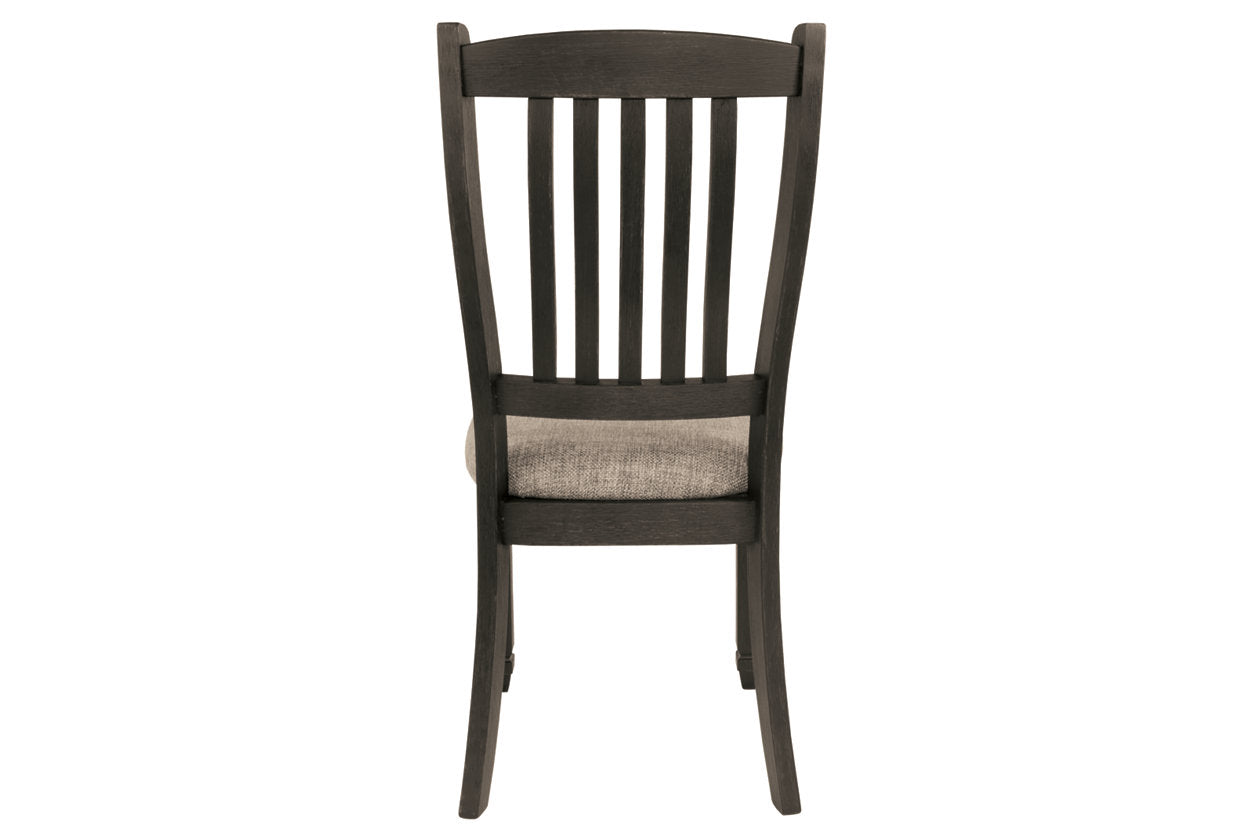 Tyler Creek Black/Grayish Brown Dining Chair, Set of 2 - D736-01 - Luna Furniture - Dallas Store