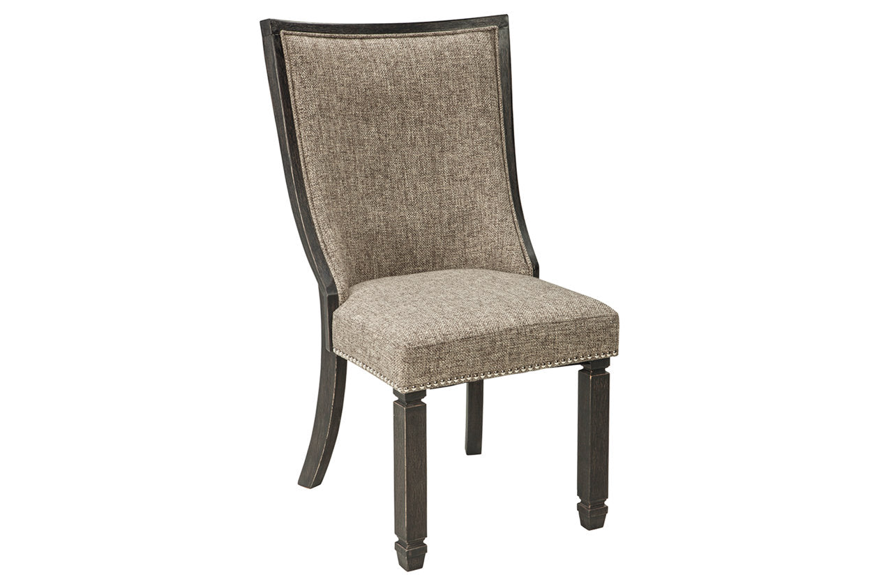 Tyler Creek Black/Grayish Brown Dining Chair, Set of 2 - D736-02 - Luna Furniture - Dallas Store