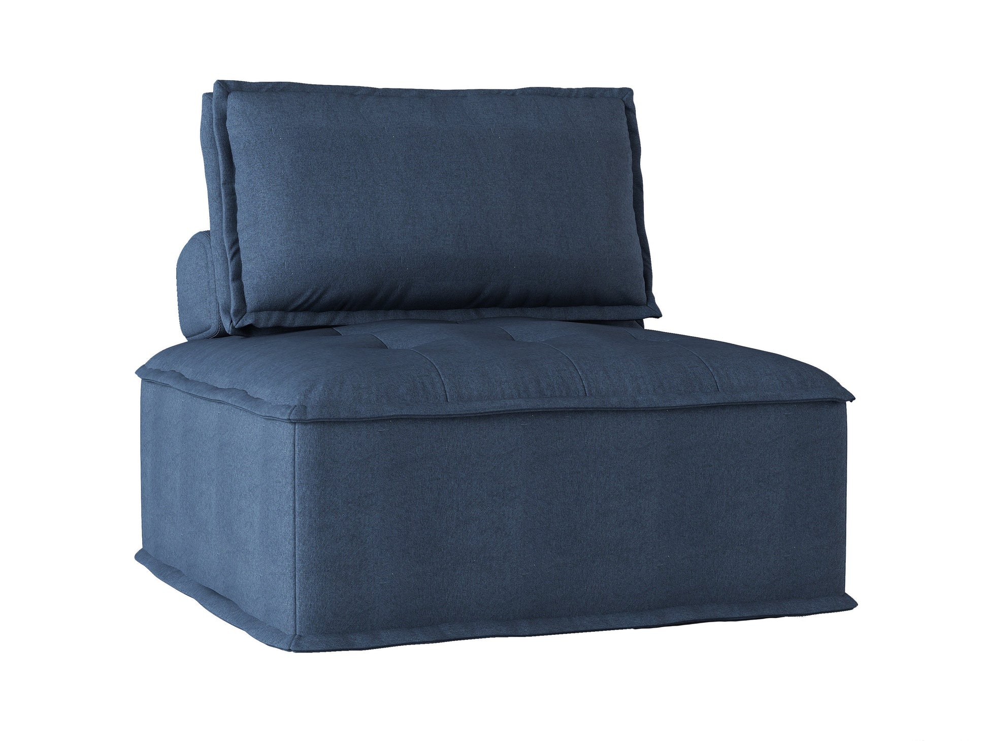 Ulrich Blue Modular Loveseat - 9545BU-2* - Luna Furniture - Dallas Store