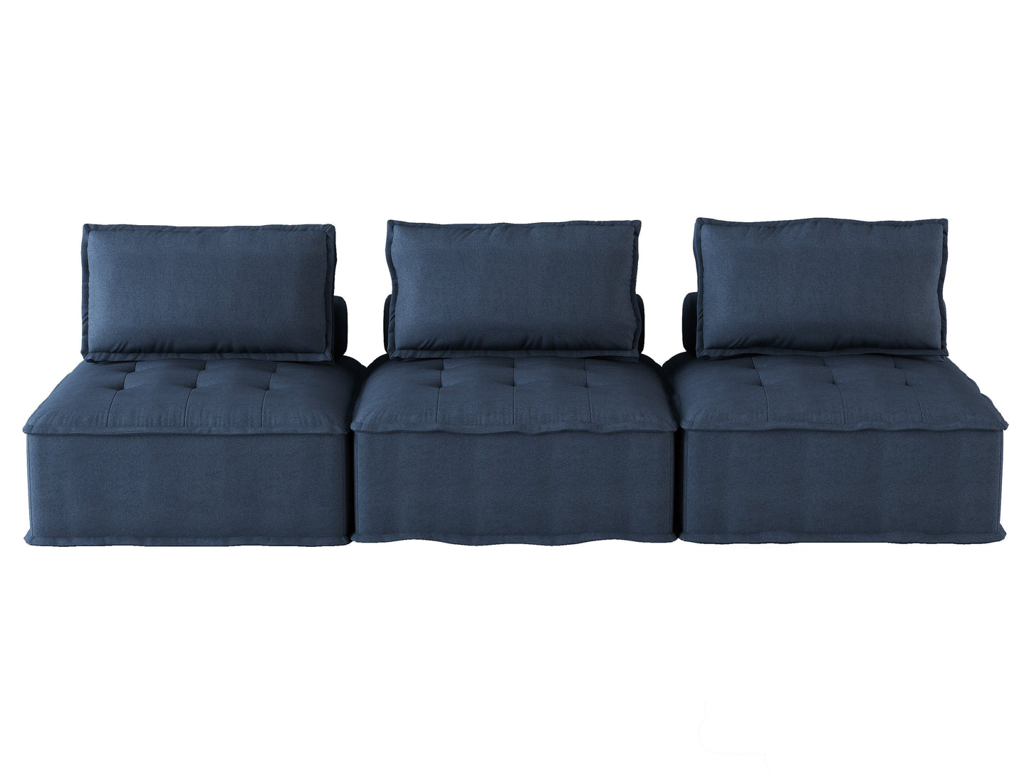 Ulrich Blue Modular Sofa - 9545BU-3* - Luna Furniture - Dallas Store