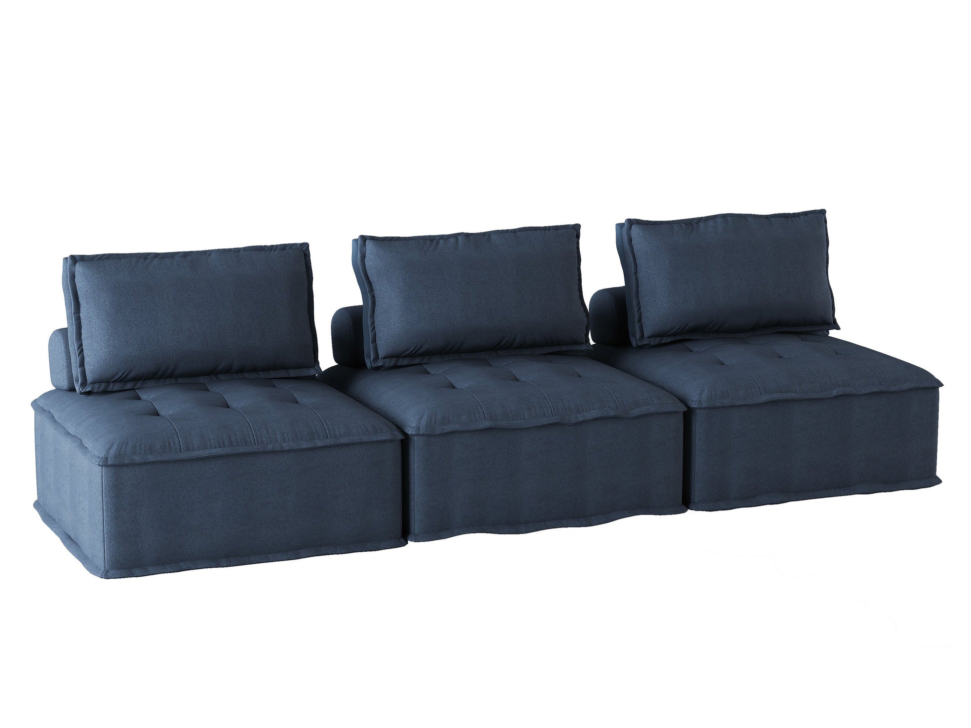 Ulrich Blue Modular Sofa - 9545BU-3* - Luna Furniture - Dallas Store