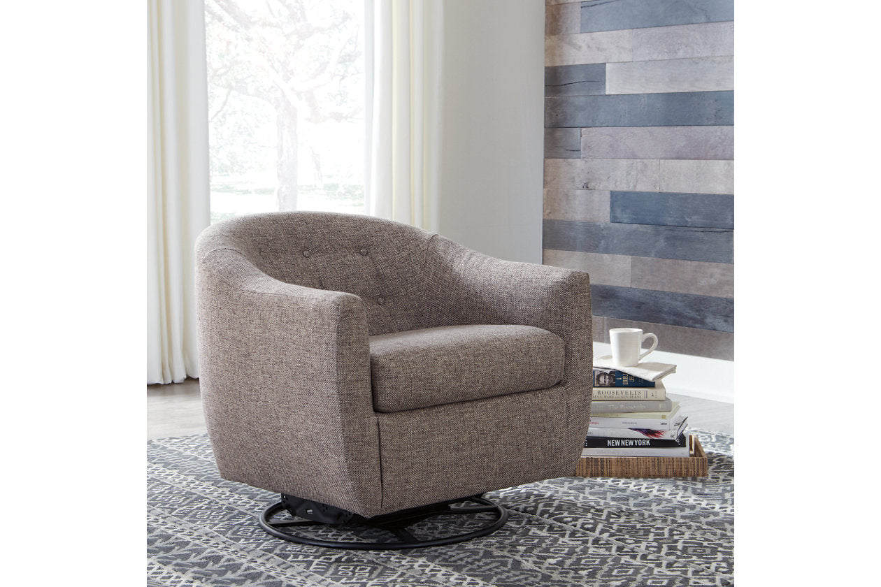Upshur Taupe Accent Chair - A3000003 - Luna Furniture - Dallas Store