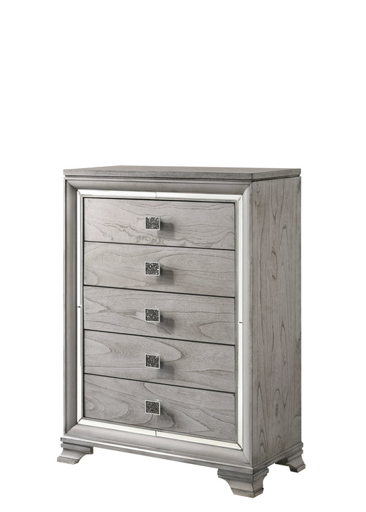 Vail Gray Chest - B7200-4 - Luna Furniture - Dallas Store