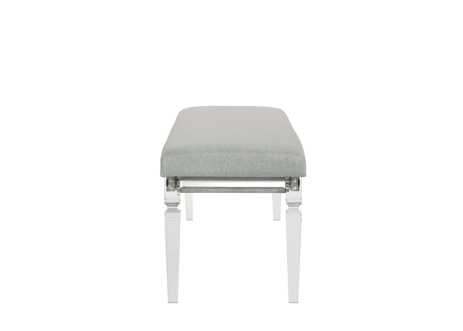 Vail Gray LED Upholstered Panel Bedroom Set - SET | B7200-K-HB | B7200-K-FB | B7200-KQ-RAIL | B7200-1 | B7200-11 | B7200-2 | B7200-4 - Luna Furniture - Dallas Store